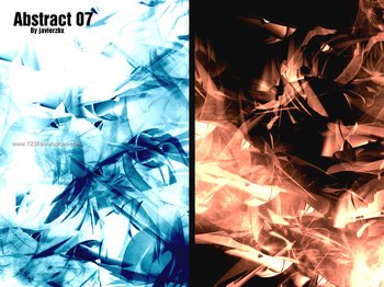 Abstract Light Brushes Gimp