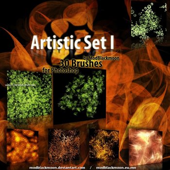 Abstract Brushes Download