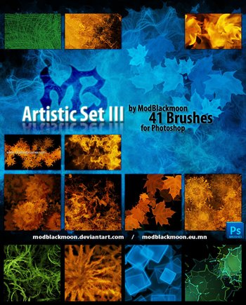 Abstract Brushes Photoshop Free