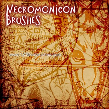 Abstract Background Brushes Set