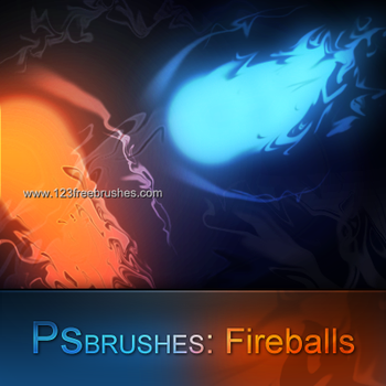Abstract Light Brushes Gimp