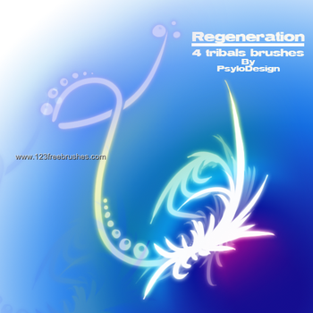 Abstract Dragon Brush