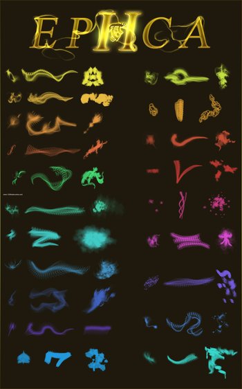 Abstract Brushes For Photoshop