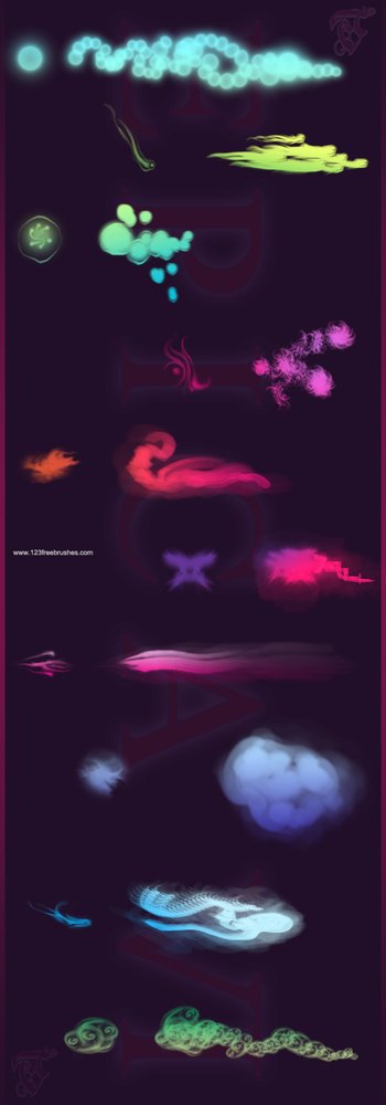 Abstract Brushes Photoshop