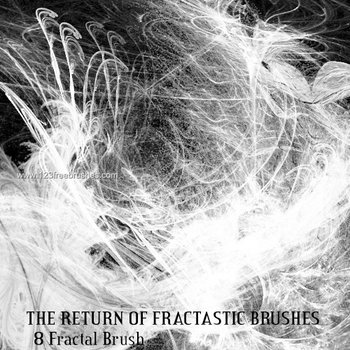 Abstract Background Brushes Set