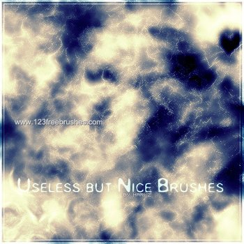 Abstract Heart Brushes Photoshop