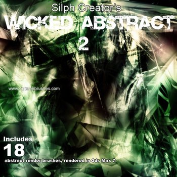Abstract Glow Brushes Download