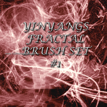 Abstract Glow Brushes