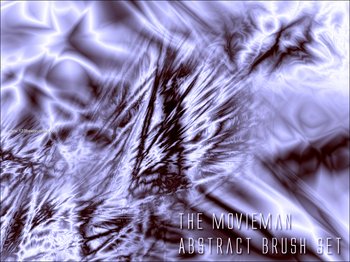 Abstract Christmas Tree Brushes