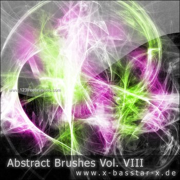 Abstract Heart Brushes Photoshop