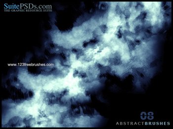Abstract Brushes Cs3