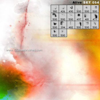Abstract Brush Set Free Download