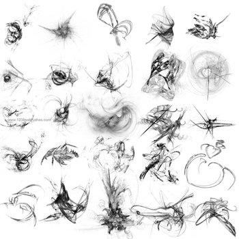 Abstract Brush Set Free Download
