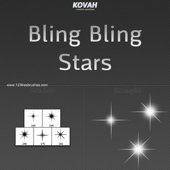 Download Abstract Glow Brushes Photoshop