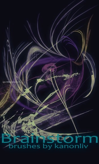 Abstract Brushes Adobe Photoshop