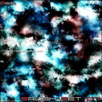Abstract Glow Brushes Download