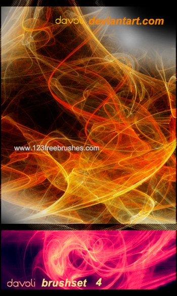 Abstract Expressionist Brush Strokes
