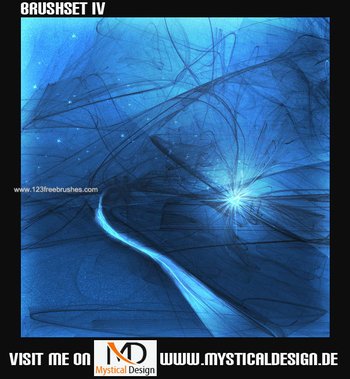 Download Abstract Glow Brushes Photoshop