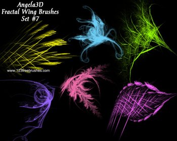 Abstract Fractal Wings