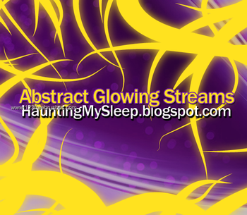 Abstract Glowing