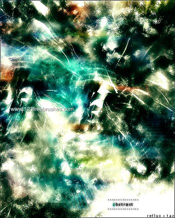 Abstract Shiny Fractal