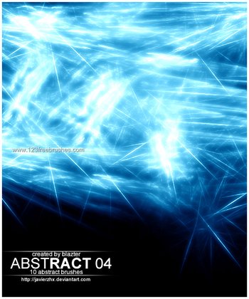 Blue Abstract Fractal