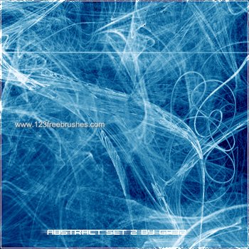 Blue Abstract Fractal