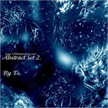 Blue Abstract Fractal