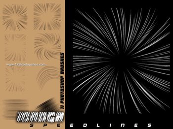 Manga Speedlines
