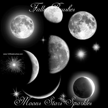 Moons Stars Sparkles