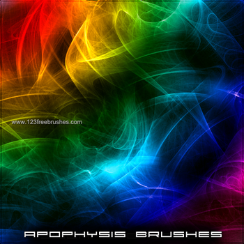 Rainbow Abstract Fractal