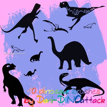 Dinosaur Silhouettes