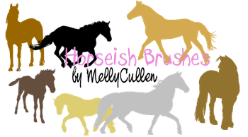 Horse Silhouettes