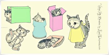 Retro Cute Kitties