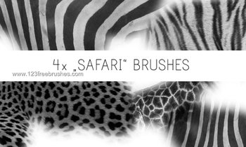 Safari Animals Print