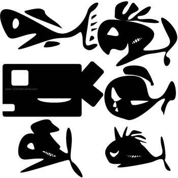 Fish Silhouettes