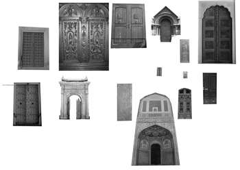 Antique gates