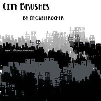 City silhouettes