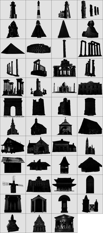 old architecture buildings