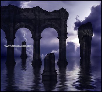 Ruins building