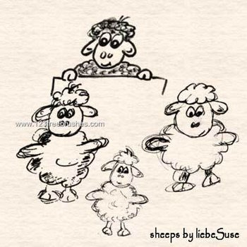 Cartoon Sheep