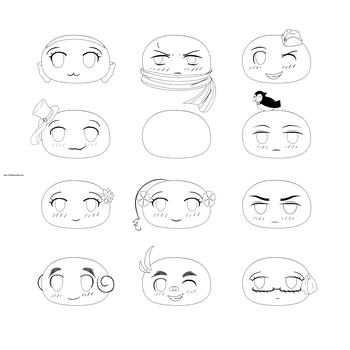 Mochi Characters
