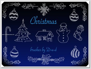 Christmas Drawing Decoration