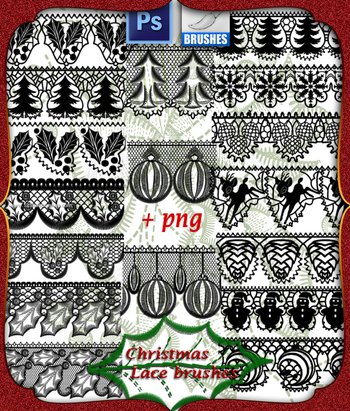Christmas Lace Decoration