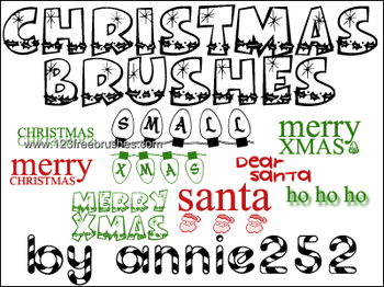 Christmas Lettering