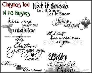 Christmas Text