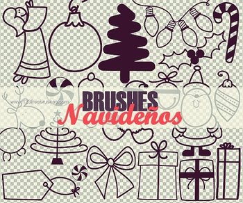 Christmas Tree – Gift Box – Ornaments – Light Bulb
