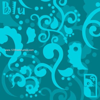 Blue Swirls