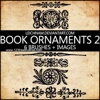 Book Ornaments