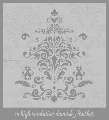 Damask Floral Design